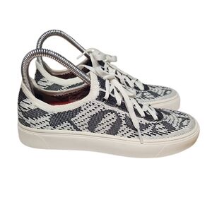 PROTO Collective IRIS D Black & White Woven Shoes Womans Sz 39- US 7.5